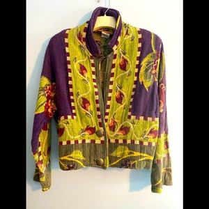 🌸 2 for $12.  One  of a kind vintage jacket from special Boutique size 12.